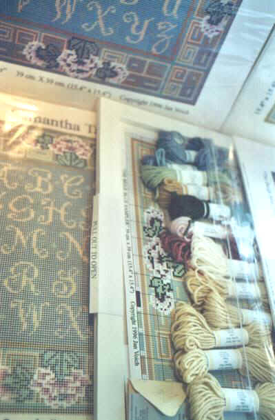 GIFT PACKAGED NEEDLEPOINT KIT 